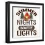 Summer Nights-Kimberly Allen-Framed Art Print