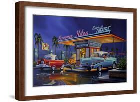 Summer Nites-Geno Peoples-Framed Giclee Print