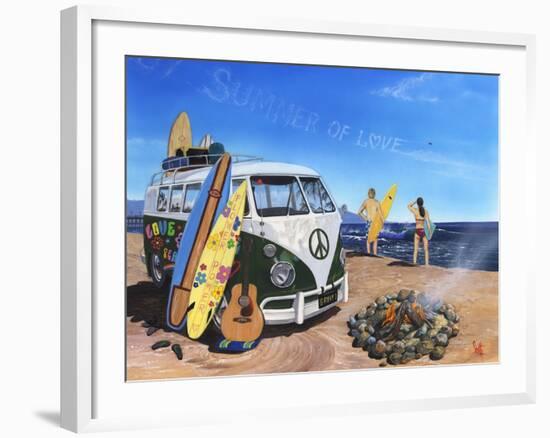 Summer of Love-Scott Westmoreland-Framed Art Print