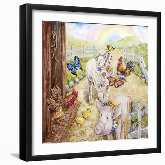 Summer of Love-Charlsie Kelly-Framed Giclee Print