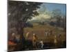 Summer of Ruth and Boaz-Nicolas Poussin-Mounted Giclee Print