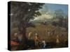 Summer of Ruth and Boaz-Nicolas Poussin-Stretched Canvas