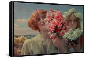 Summer Offering, 1911-Sir Lawrence Alma-Tadema-Framed Stretched Canvas