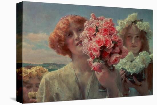 Summer Offering, 1911-Sir Lawrence Alma-Tadema-Stretched Canvas