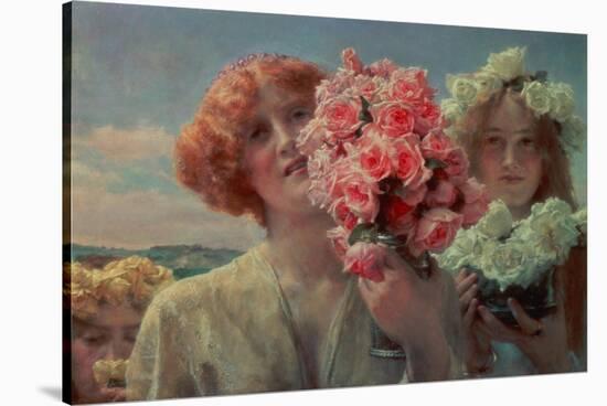Summer Offering, 1911-Sir Lawrence Alma-Tadema-Stretched Canvas