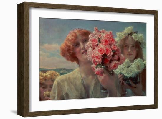 Summer Offering, 1911-Sir Lawrence Alma-Tadema-Framed Giclee Print