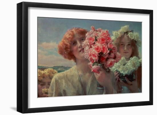 Summer Offering, 1911-Sir Lawrence Alma-Tadema-Framed Giclee Print