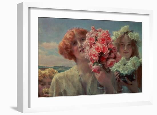 Summer Offering, 1911-Sir Lawrence Alma-Tadema-Framed Giclee Print