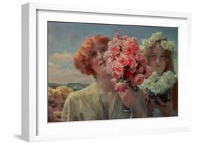 Summer Offering, 1911-Sir Lawrence Alma-Tadema-Framed Giclee Print