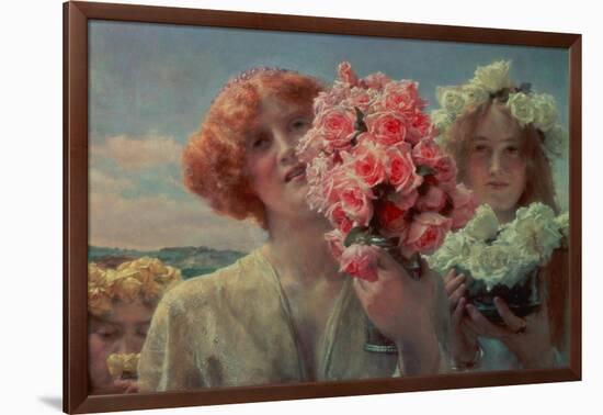 Summer Offering, 1911-Sir Lawrence Alma-Tadema-Framed Giclee Print