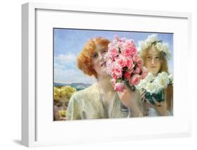 Summer Offering-Sir Lawrence Alma-Tadema-Framed Art Print