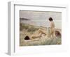 Summer on the Beach-Paul Fischer-Framed Premium Giclee Print