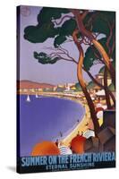 Summer on the French Riviera-null-Stretched Canvas