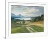 Summer on the Lake Sims-Yos-Framed Collectable Print