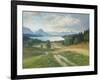 Summer on the Lake Sims-Yos-Framed Collectable Print