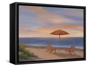 Summer on the Sand-Vivien Rhyan-Framed Stretched Canvas