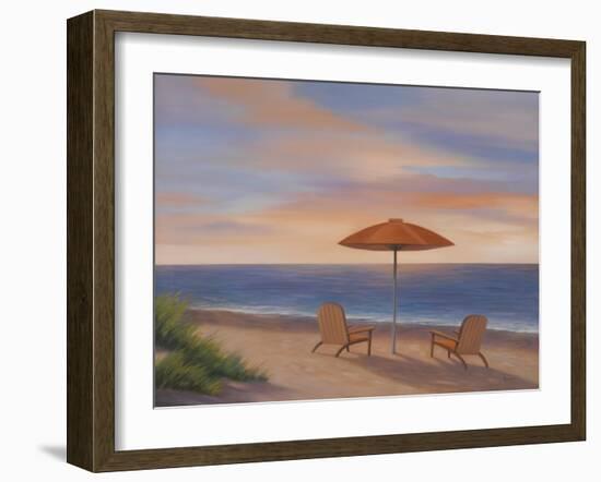 Summer on the Sand-Vivien Rhyan-Framed Art Print