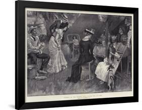 Summer on the Thames, Five O'Clock Tea in Camp-William Hatherell-Framed Premium Giclee Print