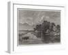 Summer on the Thames, in the Exhibition of the Society of British Artists-William W. Gosling-Framed Giclee Print