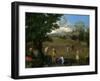 Summer or Ruth and Boaz, 1660-1664-Nicolas Poussin-Framed Giclee Print