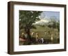 Summer, or Ruth and Boaz, 1660-64-Nicolas Poussin-Framed Giclee Print