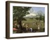 Summer, or Ruth and Boaz, 1660-64-Nicolas Poussin-Framed Giclee Print