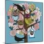 Summer Owl Tree-Helen Musselwhite-Mounted Giclee Print