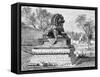 Summer Palace, Bronze Lion, Emblem of the Imperial Power, C1890-null-Framed Stretched Canvas