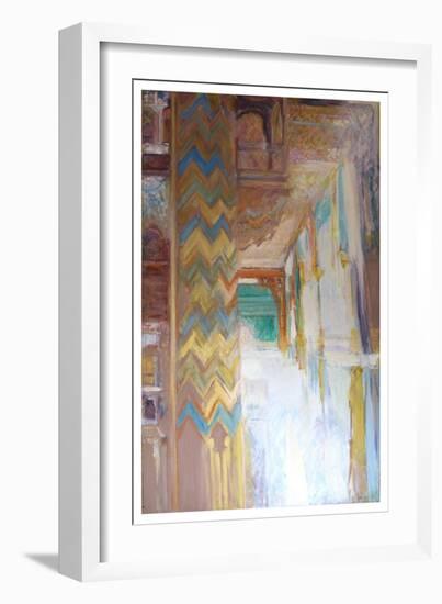Summer Palace, Mysore, 1997-Pamela Scott Wilkie-Framed Giclee Print
