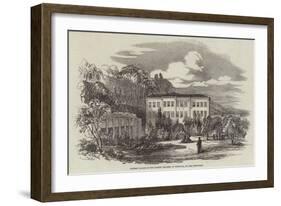 Summer Palace of the British Embassy at Therapia, on the Bosphorus-null-Framed Giclee Print