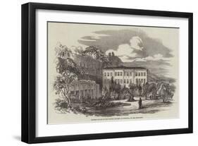 Summer Palace of the British Embassy at Therapia, on the Bosphorus-null-Framed Giclee Print
