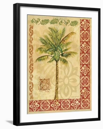 Summer Palm II-Gregory Gorham-Framed Art Print