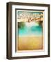 Summer Paradise Background-IstONE-Framed Art Print