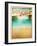 Summer Paradise Background-IstONE-Framed Art Print