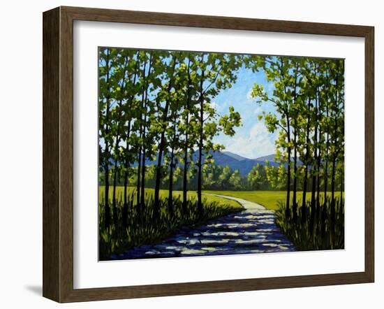 Summer Path-Patty Baker-Framed Art Print