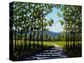 Summer Path-Patty Baker-Stretched Canvas