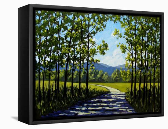 Summer Path-Patty Baker-Framed Stretched Canvas