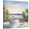 Summer Patio-David Weiss-Stretched Canvas