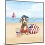 Summer Paws Patriotic III-Beth Grove-Mounted Art Print