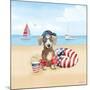 Summer Paws Patriotic III-Beth Grove-Mounted Art Print