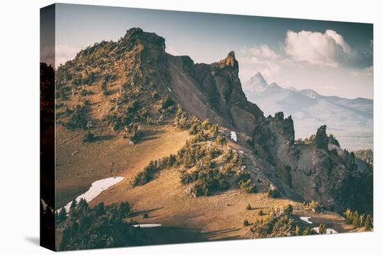 Summer Peaks, Southern Oregon, Crater Lake National Park-Vincent James-Stretched Canvas