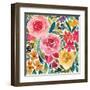 Summer Petals I-Cheryl Warrick-Framed Art Print