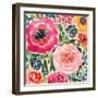 Summer Petals III-Cheryl Warrick-Framed Art Print