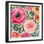 Summer Petals III-Cheryl Warrick-Framed Art Print