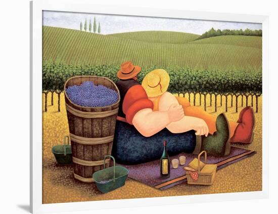 Summer Picnic-Lowell Herrero-Framed Art Print