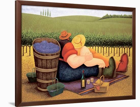 Summer Picnic-Lowell Herrero-Framed Art Print