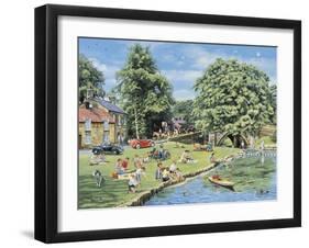 Summer Picnics-Trevor Mitchell-Framed Giclee Print