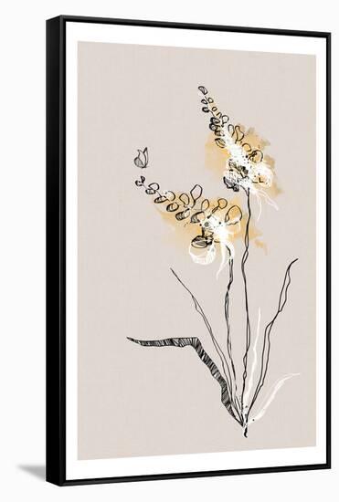 Summer Plant 2-Design Fabrikken-Framed Stretched Canvas