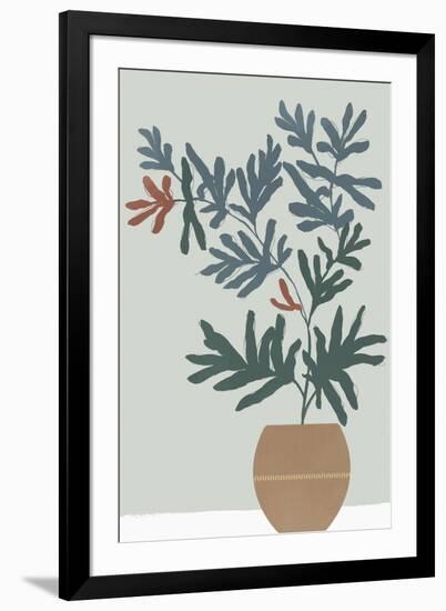 Summer Planter II-Isabelle Z-Framed Art Print