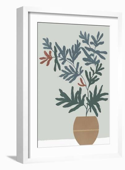 Summer Planter II-Isabelle Z-Framed Art Print